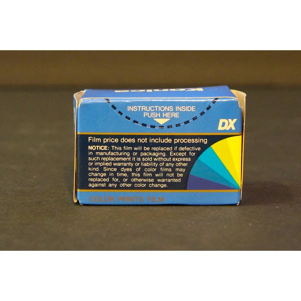 Konica Professional SR-G 160 Color prints Film 24/135 DX Film-Expired 1992 (O)